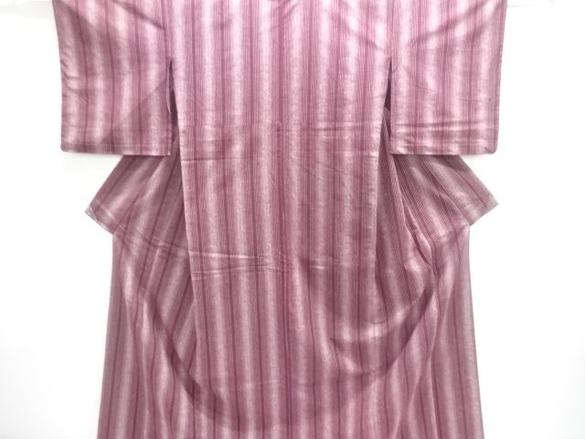 JAPANESE KIMONO / UNUSED HITOE KIMONO / TSUMUGI / COTTON 